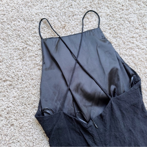 Zara Textured Draped Mini Dress - Picture 7 of 12